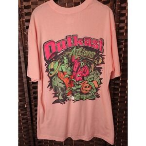 OutKast Atliens‎ Men's Size Small Pink T-Shirt Graphic